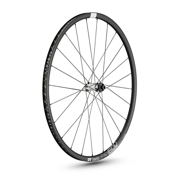 Roue Avant Route DT Swiss PR 1600 Spline Disque 12x100mm