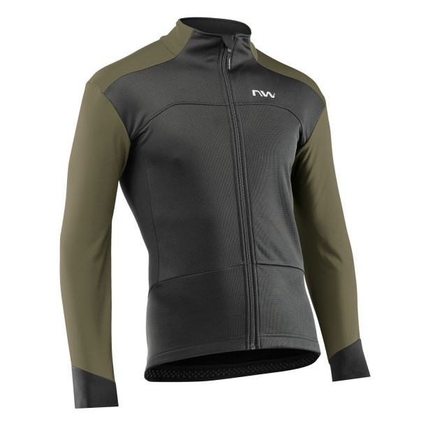 Veste Route/Gravel Northwave Reload - Vert forêt/Noir