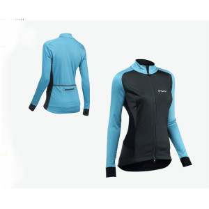 Veste Femme Route/Gravel Northwave Reload - Noir/Bleu