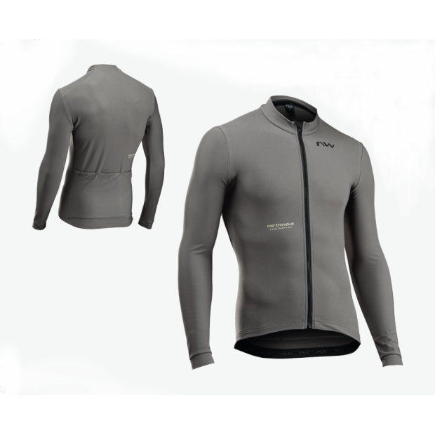 Maillot Route Northwave Extreme Thermal Jersey - Sable