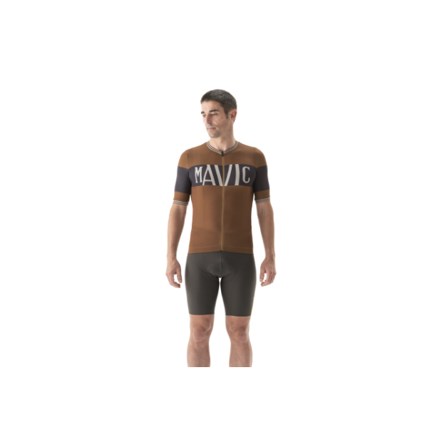 Maillot Homme Mavic Heritage - Bronze/Noir