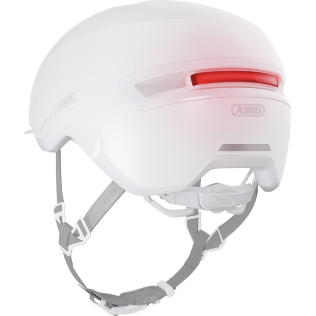 Casque Ville Abus Hud-Y Pure White