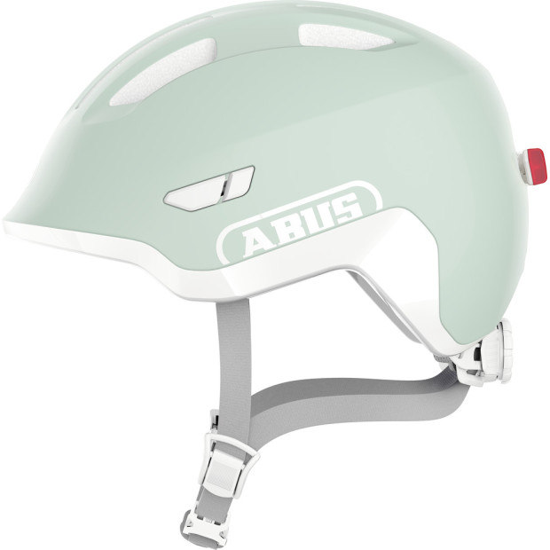 Casque Enfant Abus Smiley 3.0 LED Pure Mint