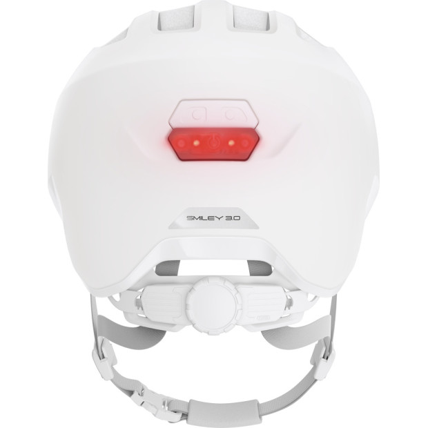 Casque Enfant Abus Smiley 3.0 LED Pure White