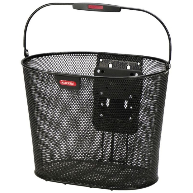 Panier Avant KlickFix Oval Plus EF + Plaque de Fixation