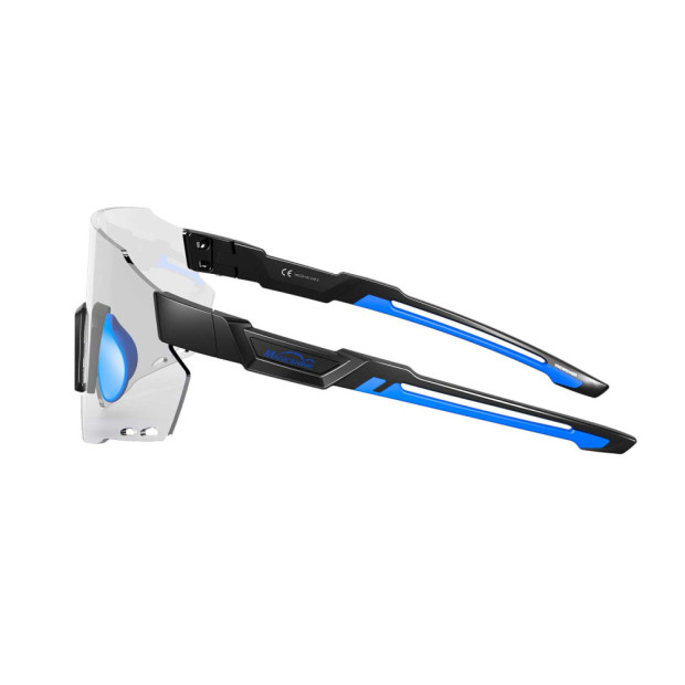 Lunettes MagicShine Windbreaker Photochromique - Noir/Bleu