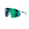 Lunettes MagicShine Windbreaker - Transparent/Bleu - Verres Bleus