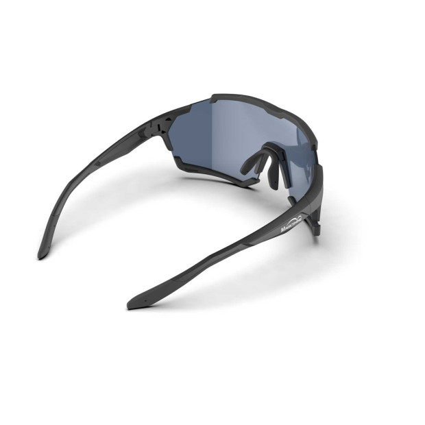 Lunettes MagicShine Versatiler Photochromiques - Noir - Verres Bleu Miroir