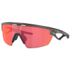 Lunettes de Soleil Oakley Sphaera Gris Fumé Mat Prisme Trail Torch