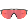 Lunettes de Soleil Oakley Sphaera Gris Fumé Mat Prisme Trail Torch