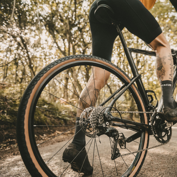 Pneu Gravel Goodyear County Ultimate Tubeless Complete 700x35 - Noir