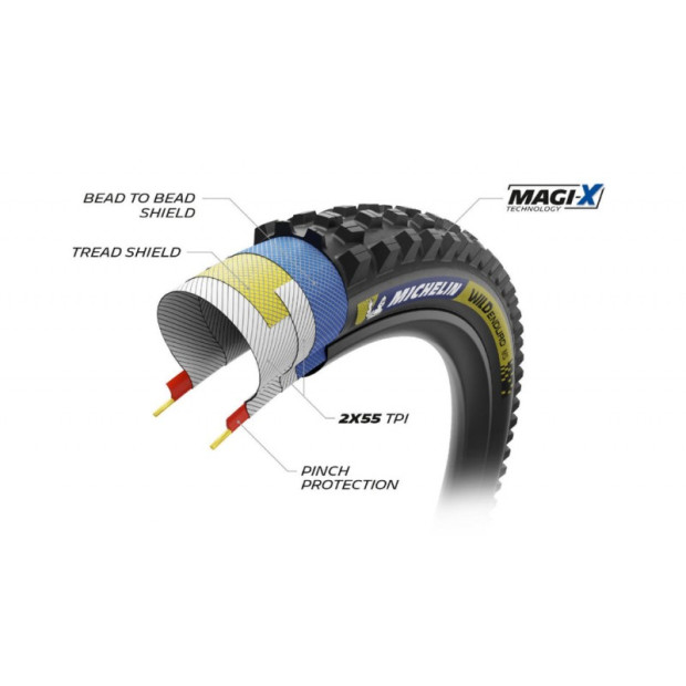 Pneu Enduro Michelin Wild MS Racing Line 27,5x2,4"