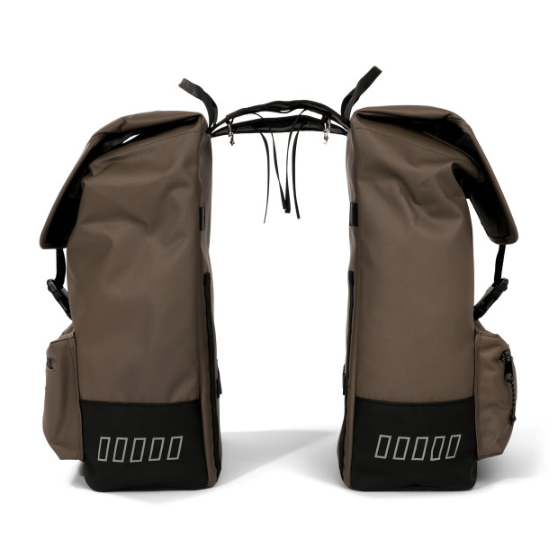 Paire de Sacoches Arrière Urban Proof Double Cargo 38L - Brun