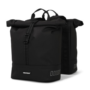 Paire de Sacoches Arrière Urban Proof Double Rolltop 38L - Noir