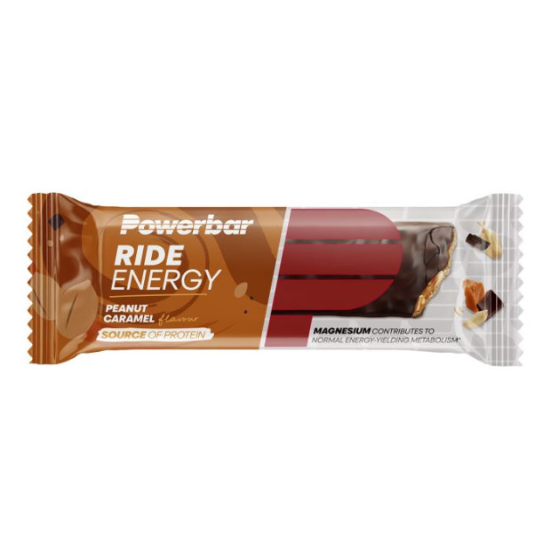 Barre Energétique PowerBar Ride Energy Cacahuète-Caramel - 55g