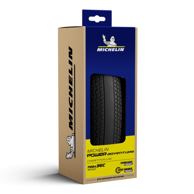 Pneu Route/Gravel Tubeless Ready Michelin Power Adventure 700x42