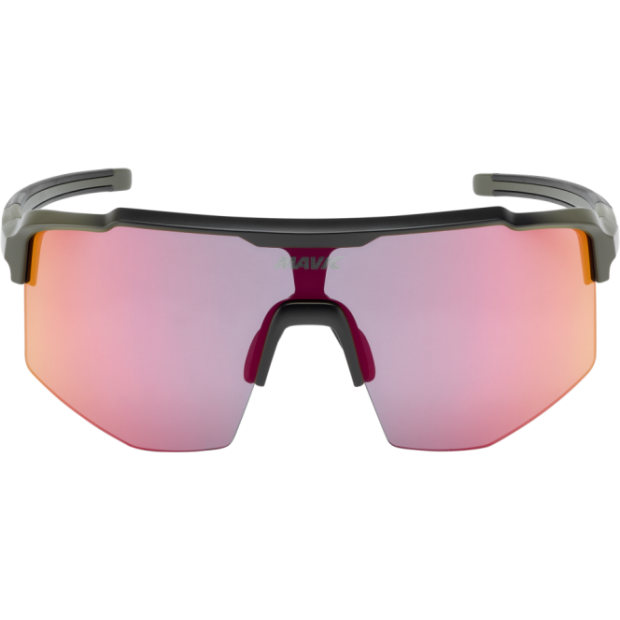 Lunettes Mavic MVS Shield Kaki/Verres Rouge