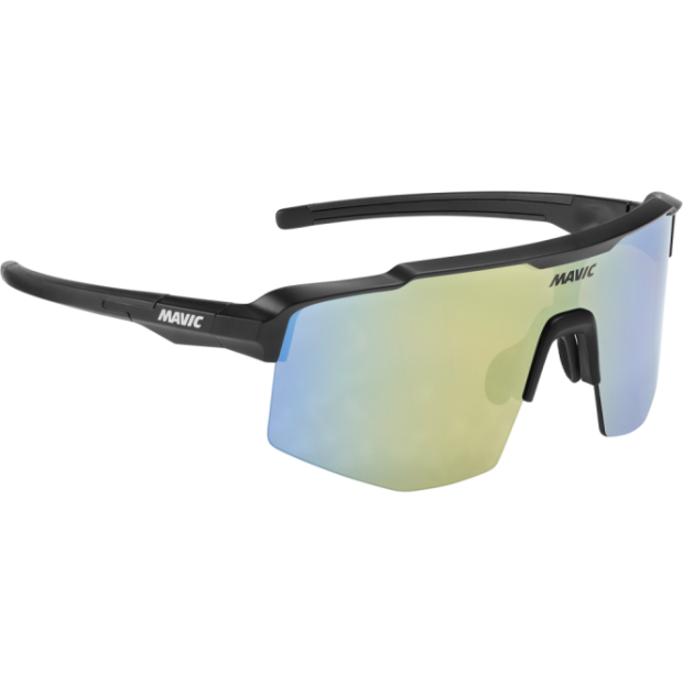 Lunettes Mavic MVS Shield Noir/Verres Or-Bleu