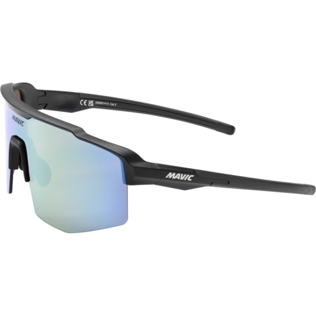 Lunettes Mavic MVS Shield Noir/Verres Or-Bleu