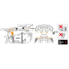 Sacoche de Selle Ortlieb Seat-Pack QR 13L - Dark Sand