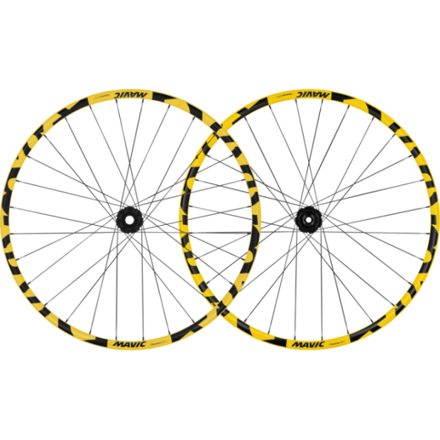 Paire de Roues VTT Descente Mavic Deemax DH Yellow 29" 12x148mm SRAM XD