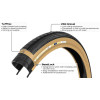 Pneu Gravel Panaracer GravelKing Semi-Slick TLR 700x30C