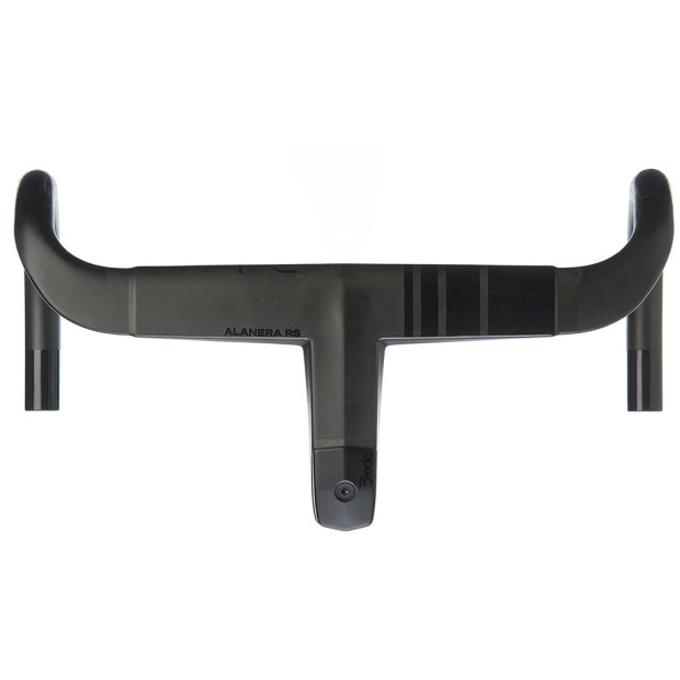 Guidon Route Intégré Deda Elementi Alanera RS Carbone - Noir