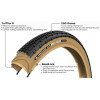 Pneu Gravel Panaracer GravelKing SK R-Line TLR 700x30C