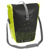 Sacoche Vaude Aqua Back Print Single - Vol. 24 l - Noir-Vert Brillant