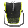 Sacoche Vaude Aqua Back Print Single - Vol. 24 l - Noir-Vert Brillant