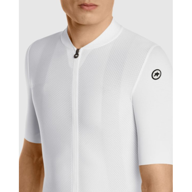 Maillot Route Endurance Assos Mille GT S11 Blanc