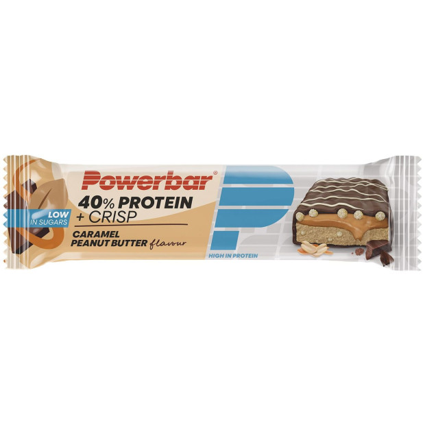 Barres Energétiques PowerBar 40% Protein+ Crisp 40g