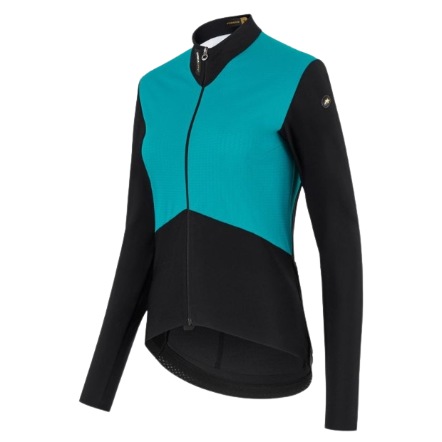 Veste Coupe-Vent/Déperlante Femme Assos UMA GTV C2 - Turquoise-Noir