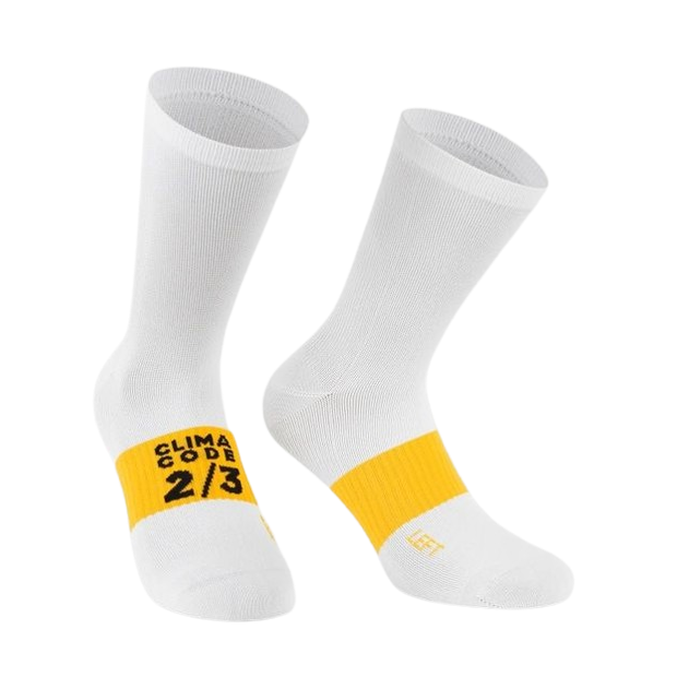 Chaussettes Printemps/Automne Assos Evo - Blanc