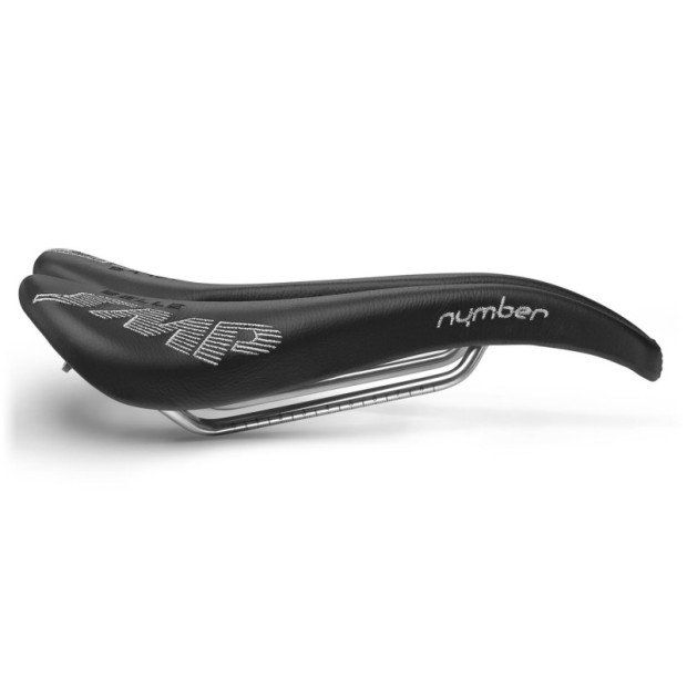 Selle SMP Nymber 139x267mm Rails Inox - Noire