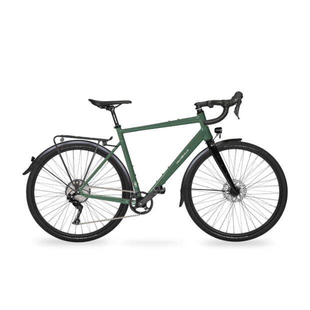 Vélo Gravel Velo de Ville G400 Commuter Shimano GRX400 2x10V