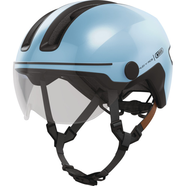 Casque Ville Abus Hud-Y ACE Bleu Glacial
