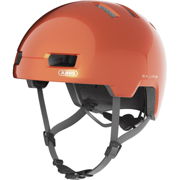 Casque Ville Abus Skurb Goldfish Orange