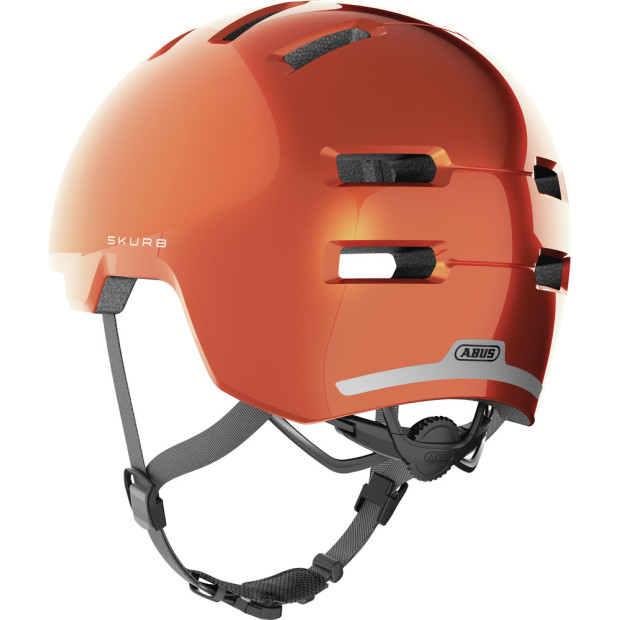 Casque Ville Abus Skurb Goldfish Orange