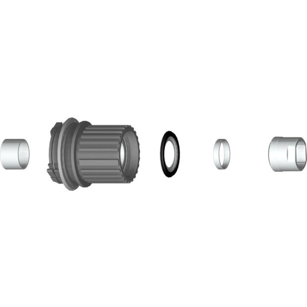 Corps de Cassette Shimano MicroSpline Alu pour Mahle X20