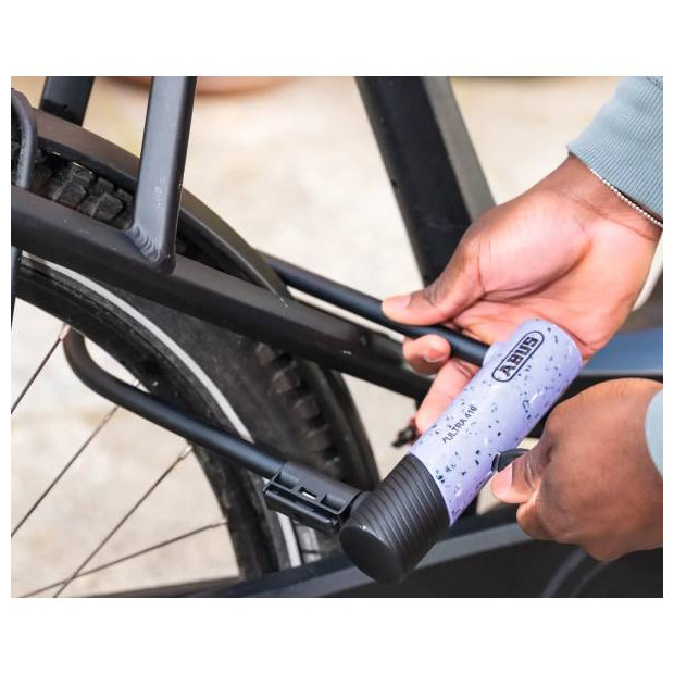 Antivol U Abus Ultimate 410k/170HB230 + support SH - Violet