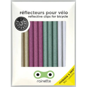 Réflecteurs de Rayons Rainette Multicolores 80mm x12