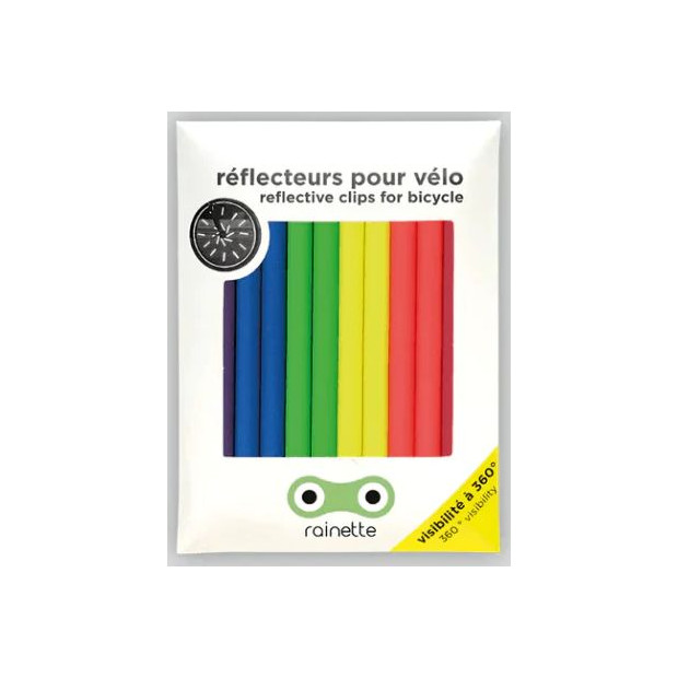 Réflecteurs de Rayons Rainette Fluo 80mm x12