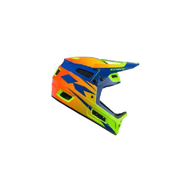 Casque Intégral BMX/DH Kenny Elite Navy Neon Yellow Shiny