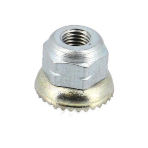 Ecrou Faux-Borgne Algi D8 pour Axe de Roue 8mm