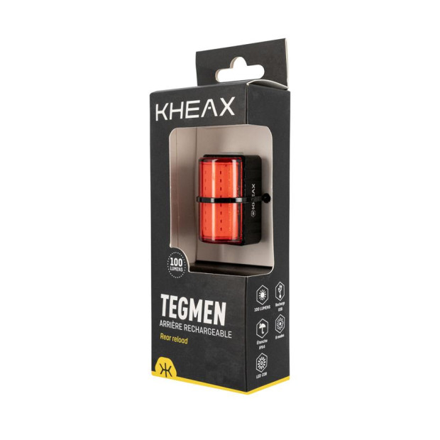 Eclairage Arrière Kheax Tegmen 100Lm