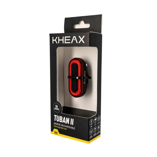 Eclairage Arrière Kheax Tuban II 50Lm