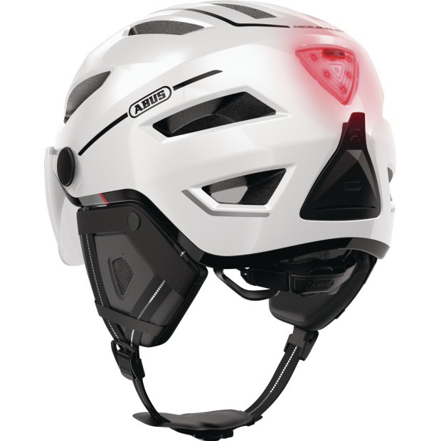 Casque Ville Abus Pedelec 2.0 ACE Blanc Perle