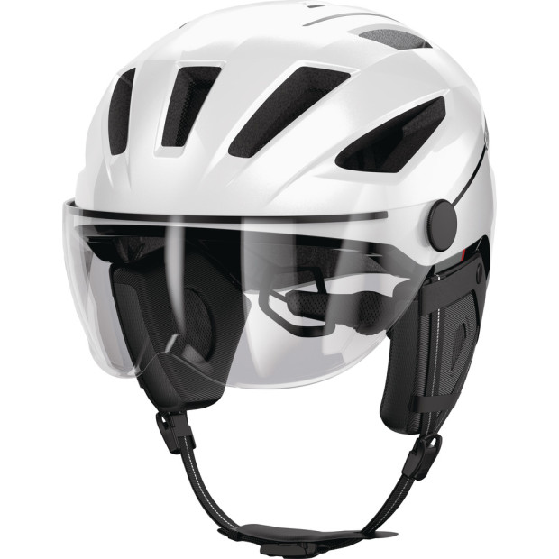 Casque Ville Abus Pedelec 2.0 ACE Blanc Perle