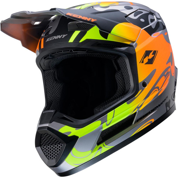 Casque Intégral Kenny PERFORMANCE - Graphic Steel